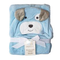 Manta Com Capuz Bichinhos Flannel Microfibra 75x100 Camesa