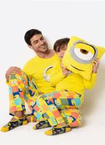 Manta com Capuz Soft Minions - PUKET