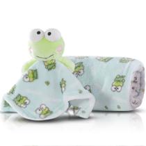 Manta com Naninha Cobertor Bebê Personagens Bene Casa