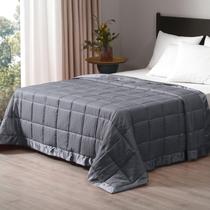 Manta con Peso Downluxe King Size 274x229 cm 8 kg Gris Manta con Peso Downluxe King Size 274x229 cm 8 kg Gris