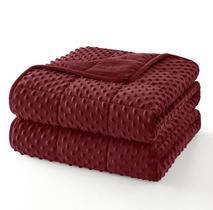 Manta con Peso Topcee Minky Dots para Adultos 6.8 kg 122x183 cm
