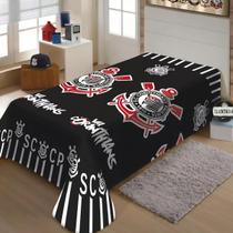 Manta Corinthians Oficial 1,50m x 2,00m Jolitex Macia, Quentinha e Perfeita para Torcedores Fieis Manta Corinthians Oficial 1,50m x 2,00m Jolitex Macia, Quentinha e Perfeita para Torcedores Fieis