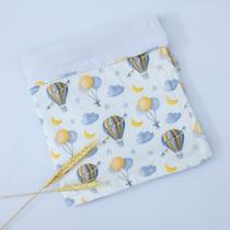 Manta Cueiro Premium Enxoval de Bebê Tamanho Grande Macia Antialérgica Plush e Algodão