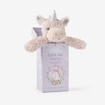 Manta de apego de pelúcia Elegant Baby Luna Unicórnio 25 cm Manta de apego de pelúcia Elegant Baby Luna Unicórnio 25 cm