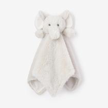 Manta de Apego Elegante Baby Elefante Cinza em Poliéster Manta de Apego Elegante Baby Elefante Cinza em Poliéster