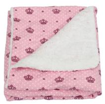 Manta de Bebê Cobertor Coberdron Sherpa (0,75x0,75cm) Estampada Para Menino e Menina