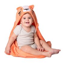 Manta de Bebê com Capuz de Bichinho