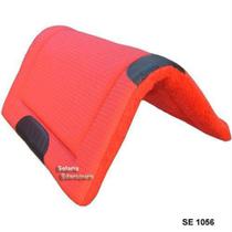 Manta de brim para cavalo com fundo de pelúcia vermelho cavalgada de amazona cavaleiro Manta de brim para cavalo com fundo de pelúcia vermelho cavalgada de amazona cavaleiro