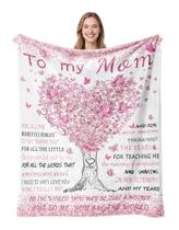 Manta de flanela HUBSERUG 152 x 127 cm para o Dia das Mães Manta de flanela HUBSERUG 152 x 127 cm para o Dia das Mães