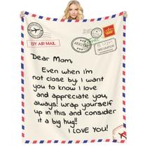 Manta de flanela supermacia Menghao Dear Mom 130x150cm