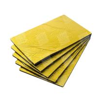 Manta De Isolamento Acústico E Térmico Gold Design 10mm 1/5/10 Folhas Para Redução De Ruído Em Manta De Isolamento Acústico E Térmico Gold Design 10mm 1/5/10 Folhas Para Redução De Ruído Em