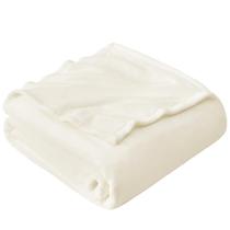 Manta de lã fleece Hansleep bege tamanho queen supermacia em flanela