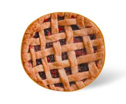 Manta de lã redonda Toynk Cherry Pie de 150 cm de diâmetro