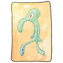 Manta de lã Silver Buffalo Spongebob Squidward 45x60cm Manta de lã Silver Buffalo Spongebob Squidward 45x60cm