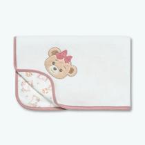 Manta De Matelassê Hug Amor De Urso Rosa Antigo