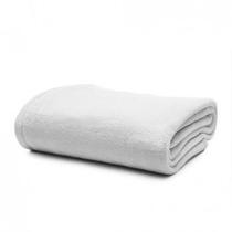 Manta de Microfibra 100% Poliéster Tognato Softfleece Branca - 200grs/m².