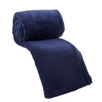 Manta De Microfibra Casal Marinho 180X220cm - Home Design Manta De Microfibra Casal Marinho 180X220cm - Home Design