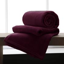 Manta de Microfibra Queen Andreza Rubi 2,20m x 2,40m