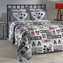 Manta de Microfibra Queen Infantil Andreza Disney Mickey e Minnie - Andreza Enxovais