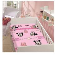 Manta de Microfibra Soft Disney Baby Minnie Rosa