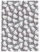 Manta de pelúcia Jay Franco Hello Kitty 117x152cm Manta de pelúcia Jay Franco Hello Kitty 117x152cm