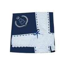 Manta de Piquet com Lasie 100% Algodão - Urso Imperial