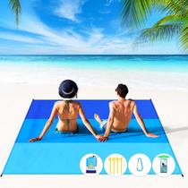 Manta de praia BYDOLL 305x274cm impermeável à prova de areia Manta de praia BYDOLL 305x274cm impermeável à prova de areia