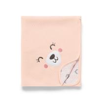 Manta De Suedine Lhamas Rosa Hug