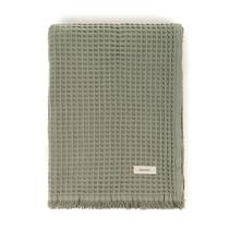 Manta Decorativa 100% Algodão Denver Pistache Karsten