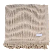 Manta Decorativa Cavhome Piquet Bege Manta Decorativa Cavhome Piquet Bege