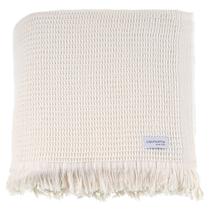 Manta Decorativa Cavhome Piquet Branco Perola Manta Decorativa Cavhome Piquet Branco Perola