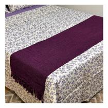 Manta Decorativa Gigante 100% Algodão Artesanal p/ Sofá Poltronas Peseira de Cama Resistente e Macia