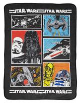 Manta decorativa Jay Franco Star Wars 117 x 152 cm de pelúcia Manta decorativa Jay Franco Star Wars 117 x 152 cm de pelúcia