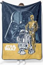 Manta decorativa Jay Franco Star Wars 117 x 152 cm, fleece suave