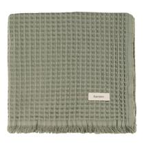Manta Decorativa Karsten Algodão Piquet Denver Verde Pistache Manta Decorativa Karsten Algodão Piquet Denver Verde Pistache