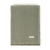 Manta Decorativa Karsten Denver 100% Algodão Verde Pistache Manta Decorativa Karsten Denver 100% Algodão Verde Pistache