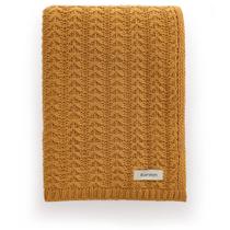 Manta Decorativa Karsten Diana Tricot Marrom Manta Decorativa Karsten Diana Tricot Marrom