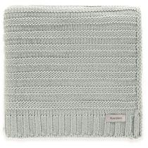 Manta Decorativa Karsten Elana Tricot Verde Névoa