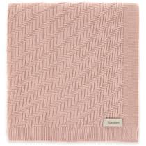 Manta Decorativa Karsten Salina Tricot Rosa Manta Decorativa Karsten Salina Tricot Rosa