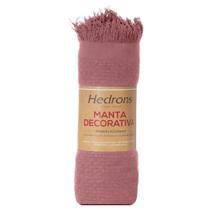 Manta Decorativa para Sofá Búzios 1,2m x 2,00m - Hedrons