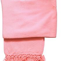 Manta Decorativa Tear tam. Solteiro Rosa Goiaba Lisa Manta Decorativa Tear tam. Solteiro Rosa Goiaba Lisa