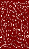 Manta decorativa tricot - dia das mães - mãe eu te amo Manta decorativa tricot - dia das mães - mãe eu te amo