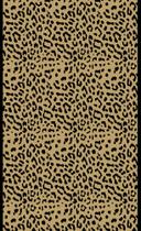 Manta decorativa tricot - onça