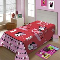 Manta Disney Personagens Confortável Macia