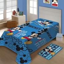 Manta Disney Soft Solteiro 1,50x 2,00m Mickey Fun Jolitex