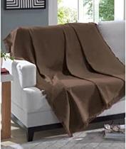 Manta Dohler Marrocos 150cm x 120cm Marrom - Conforto e Estilo Manta Dohler Marrocos 150cm x 120cm Marrom - Conforto e Estilo