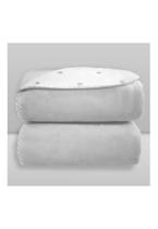 Manta Donna Laço Bebê Dupla Face Poá Manta Donna Laço Bebê Dupla Face Poá