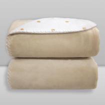 Manta Donna Laço Bebê Dupla Face Poá Manta Donna Laço Bebê Dupla Face Poá