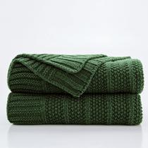 Manta Douceur Verde Natal 127x152cm Acrílico Manta Douceur Verde Natal 127x152cm Acrílico