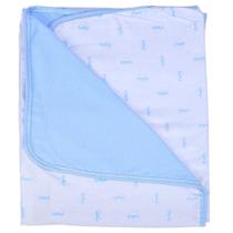 Manta Dupla Face 0,78x0,78cm Flanelada Baby Joy Carrinhos - Incomfral
